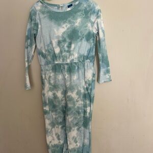 Old Navy Light Blue Tie-Dye Top